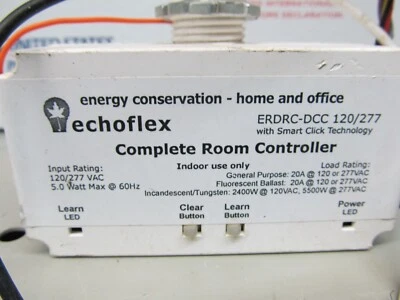 Комнатный контроллер ECHOFLEX ERDRC-DCC 120/277 - Изображение 1 из 3