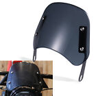 Headlight Windshield Windscreen For 5-7'' Round Headlamp Motorcycle Universal
