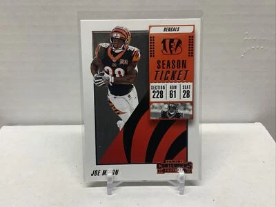2018 Panini Contenders Season Ticket  #80  JOE MIXON   BENGALS - Image 1 of 2