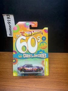 Hot Wheels 60s Cars of The Decades (2010) Purple '67 Chevy Camaro 14/32 - Picture 1 of 5
