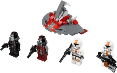 LEGO Star Wars 75001 Republic Troopers vs. Sith Troopers 4 Minifigures 63 Pieces - Image 1 of 4