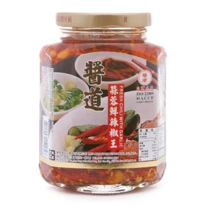 Chili mit Knoblauchsauce Hwa Nan frisch asiatisch taiwanesisch chinesisch Essen - Bild 1 von 5