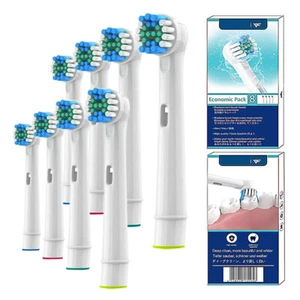 8PCS For Oral B Toothbrush Heads Electric Compatible Replacement Brush Heads - Picture 1 of 7