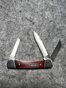 Buck Knives 701 Mustang 3 Blade Script Letters - Picture 1 of 13