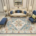 Antique Rugs Carpets Imitation Cashmere Living Room Bedroom Non-slip Washable
