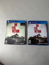 The Evil Within Special Edition Sony PlayStation 4 PS4 w Slip Cover Tested CIB