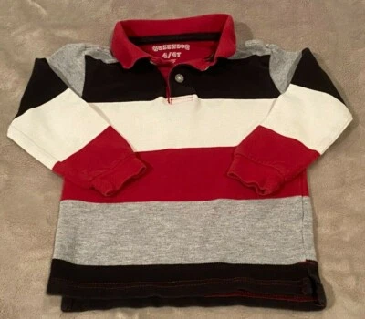Adorable NWOT Boys' Greendog Long-Sleeved Polo Shirt - Size 4T - Image 1 of 2