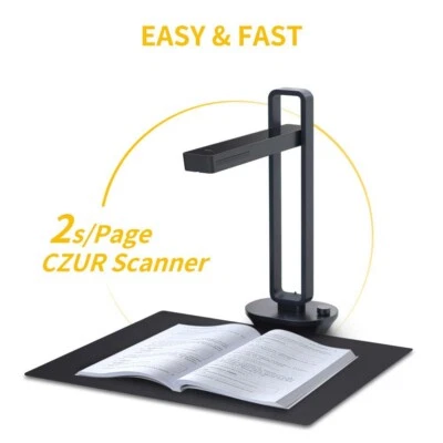 Czur UK Official - CZUR AURA Pro Smart Book And Document Scanner - Image 1 of 4