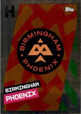 Topps Cricket Attax The Hundred 2022 - Birmingham Phoenix Badge No. 257