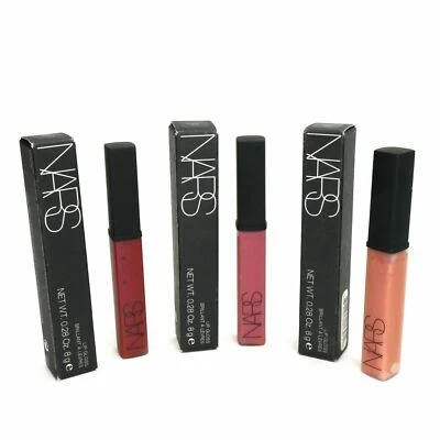 Nars Lip Gloss Choose Your Shade Ophelia / Rose / Stella 0.28 oz / 8g BNIB - Image 1 of 4