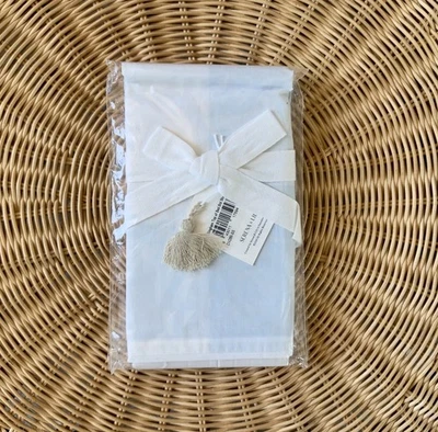 NUEVO Serena & Lily Guinga Percal Almohada Estándar Sham-Azul Cielo Foto 1 de 2