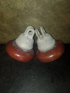 Two Vintage OHIO BRASS High Voltage Porcelain Suspension Insulators 10000LB - Picture 1 of 9