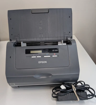 Epson WorkForce Pro GT-S55 Color Document Scanner Tested w/ power cord - Image 1 of 4
