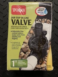 Toro 53709 1 Zoll Glas Top Untergrund Sprinklersystem Ventil mit Durchfluss - Bild 1 von 2
