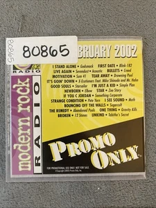 Promo Only Modern Rock Radio February 2002 MINT USA CD - Picture 1 of 4