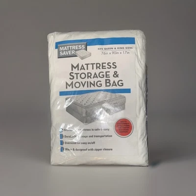 Bolsa de almacenamiento y mudanza de colchón ahorrador de colchón tamaño Queen/King Foto 1 de 4
