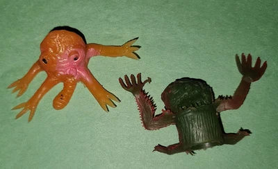 Vintage Lot of 2 Rubber Uglies Ugly Monster Jigglers Hong Kong - Image 1 of 4