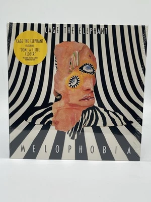 CAGE THE ELEPHANT MELOPHOBIA 12" LP EX VINYL RECORD SHRINK w/HYPE STICKER 2013 - Image 1 of 4