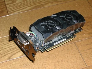Asus Gtx1050ti-o4g-lp-brk Low Profile Graphics Card 4gb Gddr5 Gaming Pc Upgrade - Picture 1 of 7
