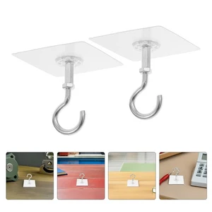 12pz Ganci da Soffitto Rimovibili Stick On - Ganci Autoadesivi da Soffitto - - Foto 1 di 12