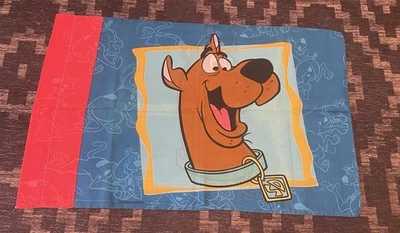 Vintage 1998 Scooby Doo Twin Sheet Set Flat/Fitted/Pillowcases Valance 5 Piece!! - Image 1 of 4