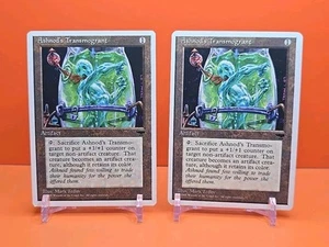 🟤🟤🟤 (2) 1995 Magic The Gathering CHRONICLES ASHNOD'S TRANSMORGRANT PLAYED🟤🟤 - Picture 1 of 6