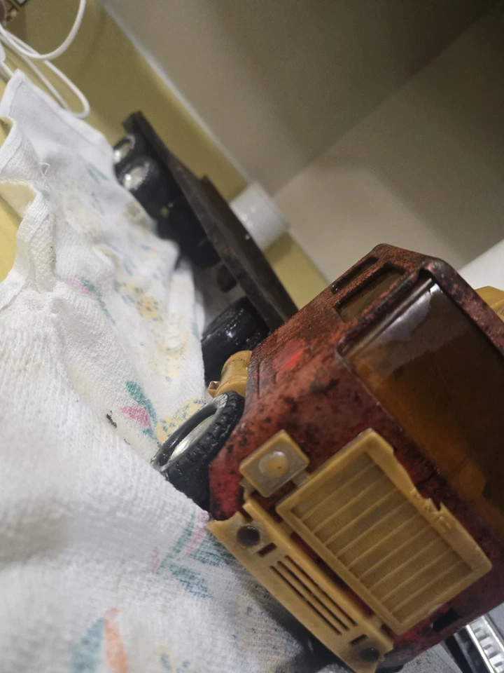 Vintage Nylint Pressed Steel Smucker's GMC 18 Wheeler Truck Trailer Semi - Image 1 of 4