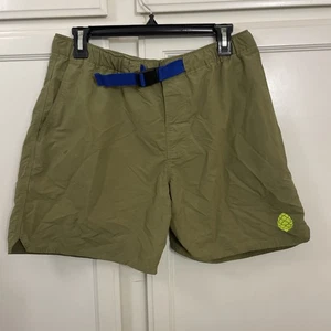 Pantalones Cortos Stio Hombre Extra Medianos Verde Exterior Senderismo Cinturón Atlético - Imagen 1 de 8