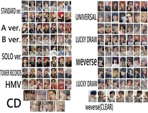 ENHYPEN 結 -YOU- "STANDARD,A,B,SOLO ver." "STORE POB" OFFICIAL PHOTO CARD CD - Picture 1 of 173