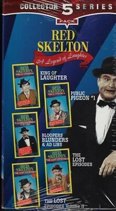 Red Skelton - A Legend of Laughter (VHS, 2002, 5-Tape Set) - Picture 1 of 1