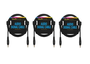 Stereo Aux Kabel 0,30 m 3,5mm Klinke auf 3,5mm Klinke AC-266-030 Set 3 Stück NEU - Afbeelding 1 van 3