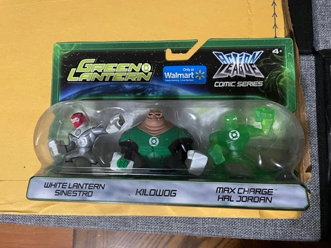 DC COMICS ACTION LEAGUE GREEN LANTERN COMIC SERIES WALMART EXCLUSIVE 3 Pack Cover