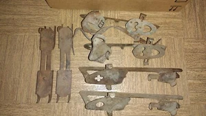 UNION HARDWARE METAL STEEL ICE SKATES  - Picture 1 of 13