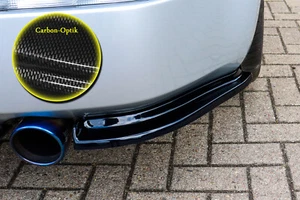 Heckansatz Seitenteile aus ABS in carbon optik für Nissan 350Z Coupe+Roadster - Bild 1 von 3