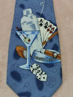 Corbata Tommy Bahama 100% seda, hecha a mano Foto 1 de 4