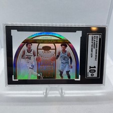 2019-20 CROWN ROYALE JA MORANT RC ROOKIE LORDS OF THE COURT SGC 10 GEM MT POP 2!
