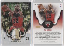 2015-16 Panini Totally Certified Materials Camo /25 Taj Gibson #TCM-TG