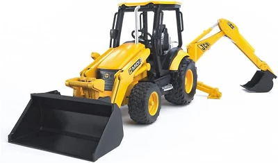 Toys - Construction Realistic JCB MIDI CX Backhoe Loader with Changeable Front L - Image 1 of 4