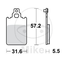 Standard TRW [MCB578] Brake Block