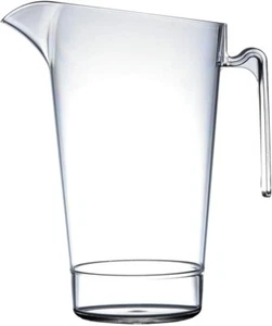 Clear Polycarbonate Elite In2stax 4 Pint/2.2L Jug no Lid - Virtually Unbreakable - Picture 1 of 3