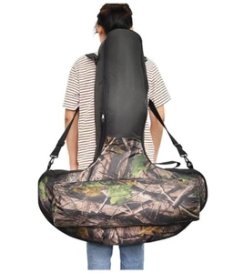 38"Camo Crossbow Bow Bag T Shape Case Carry Storage Backpack For Archery Hunting - Picture 1 of 7