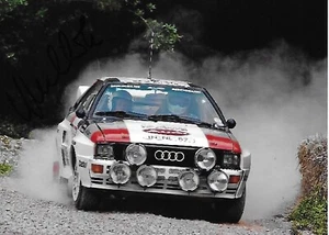 Hannu Mikkola Rally Legend Autographed Signed Photo + COA - Picture 1 of 1