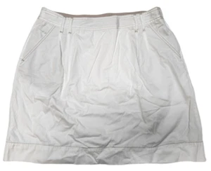 Boden Womens Midi Skirt Lined A-Line Mid Rise Pockets White Size US 14 UK 18 NEW - Picture 1 of 5