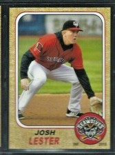 2018 Erie SeaWolves (Double A-Detroit Tigers) Josh Lester