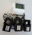 Smart Energy Meter Kwh Volts Amps /  Electric Submeter 3+Cts