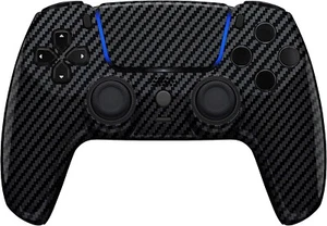Controller wireless personalizzato compatibile con PS5 - fibra di carbonio lucida - Foto 1 di 4