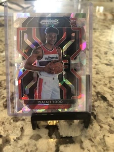 2021-22 Panini Prizm Isaiah Todd SILVER CRACKED ICE Rookie Card RC #299 - Picture 1 of 2