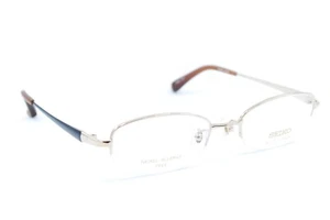New Authentic SEIKO T922 001 Japan Gold Titanium Half Rim Eyeglasses Frames NOS - Picture 1 of 7