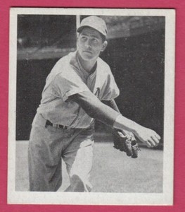 1947 Bowman Baseball Card # 109 Carl Scheib - Philadelphia Athletics  1976 HRT/R