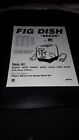 Fig Dish Seeds Rare Original Radio Promo Poster Ad Framed!